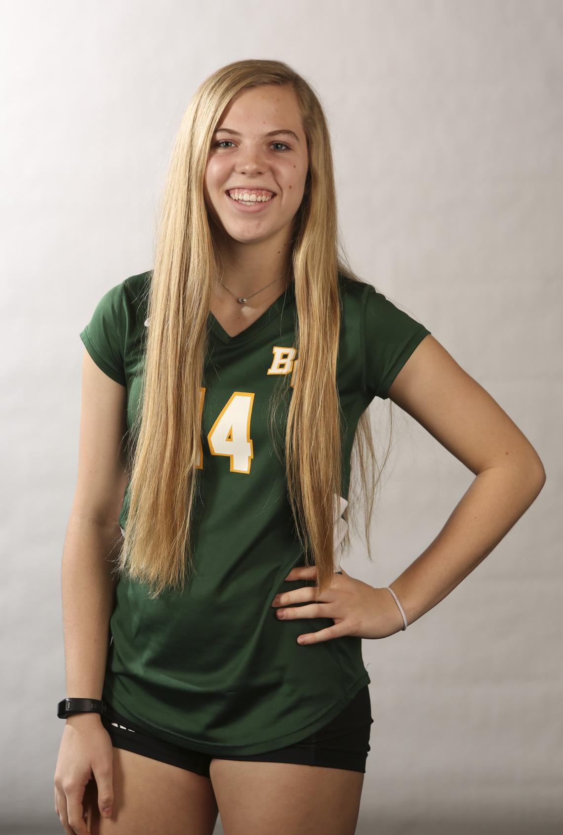 All-Metro volleyball team member, Bishop Carroll’s Ella Larkin. (November 19, 2018)