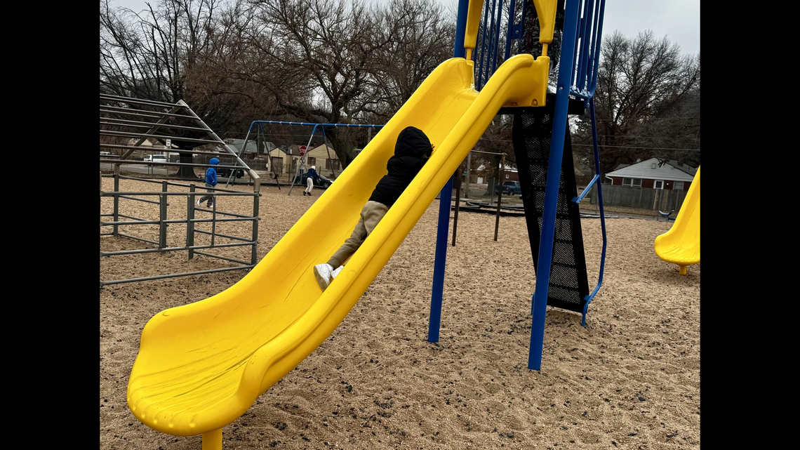 Many schools limit what children can do on playground equipment, such as not spinning on swings or climbing up slides. A new approach eases up on those rules in hopes of improving kids’ physical development and mental health.