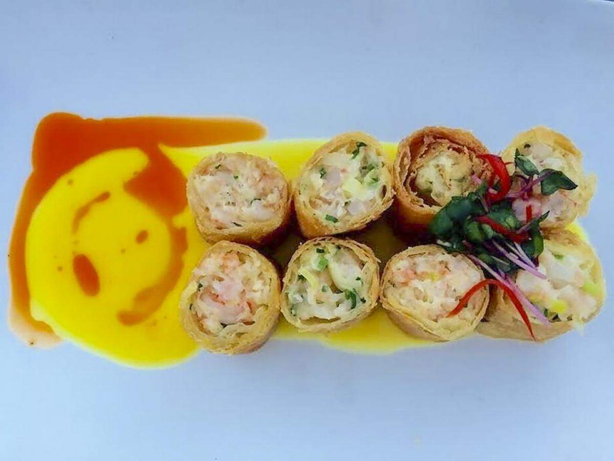 Newport Grill’s Rock Shrimp Cigars
