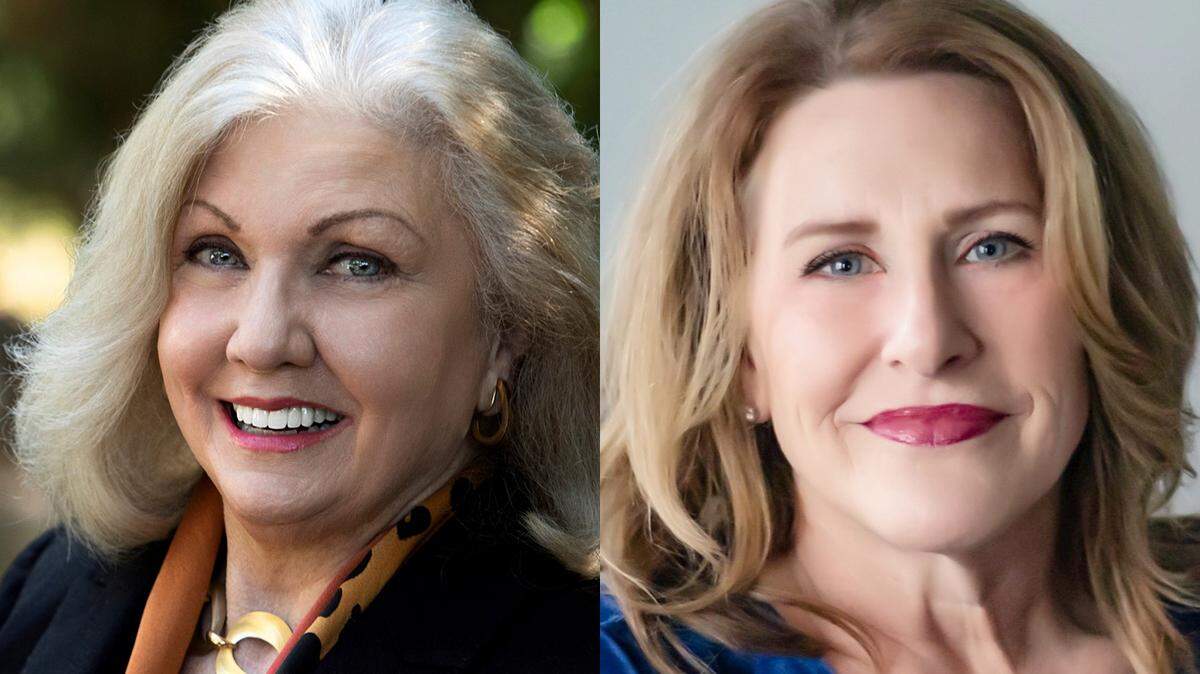 Democrats Melissa Gregory, left, and Amy Lyon, right, are competing for the Democratic nomination for the east Wichita Senate District 30 seat.
