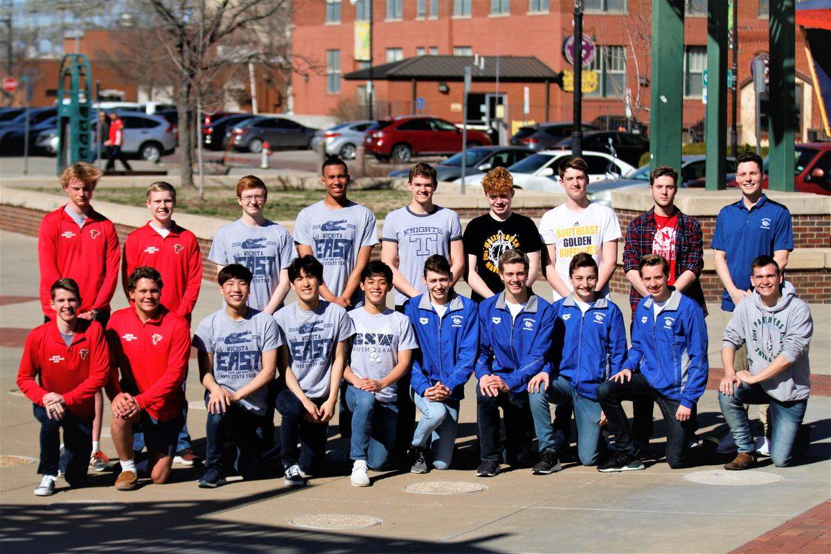 2019 All-Metro high school boys swimming and diving team