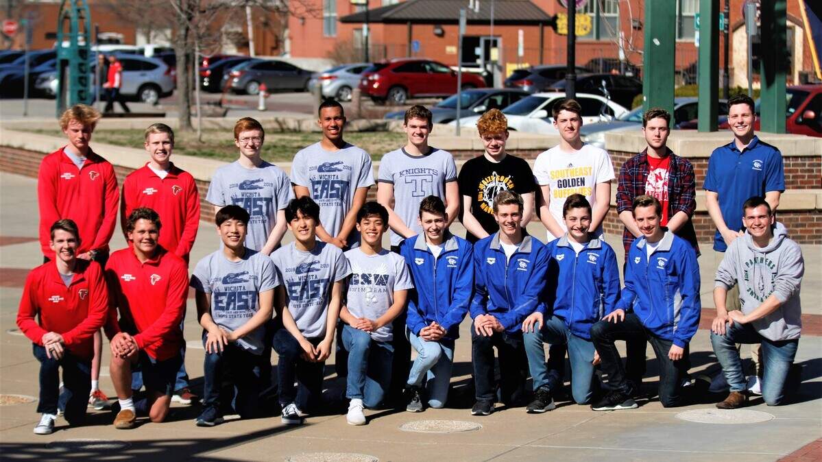 2019 All-Metro high school boys swimming and diving team