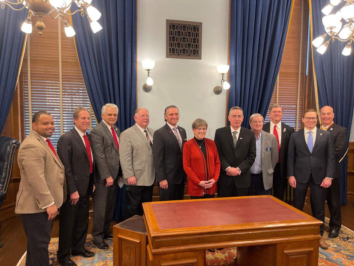 Kansas Gov. Laura Kelly announced $300 million in state incentives for a new semiconductor facility in Wichita