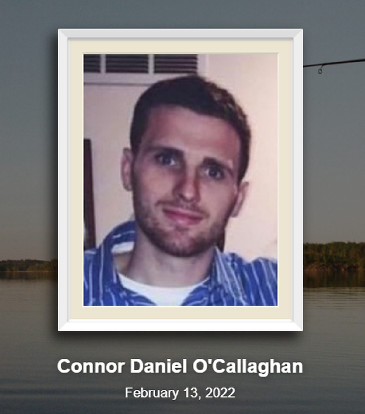 Connor O’Callaghan/screenshot of obituary