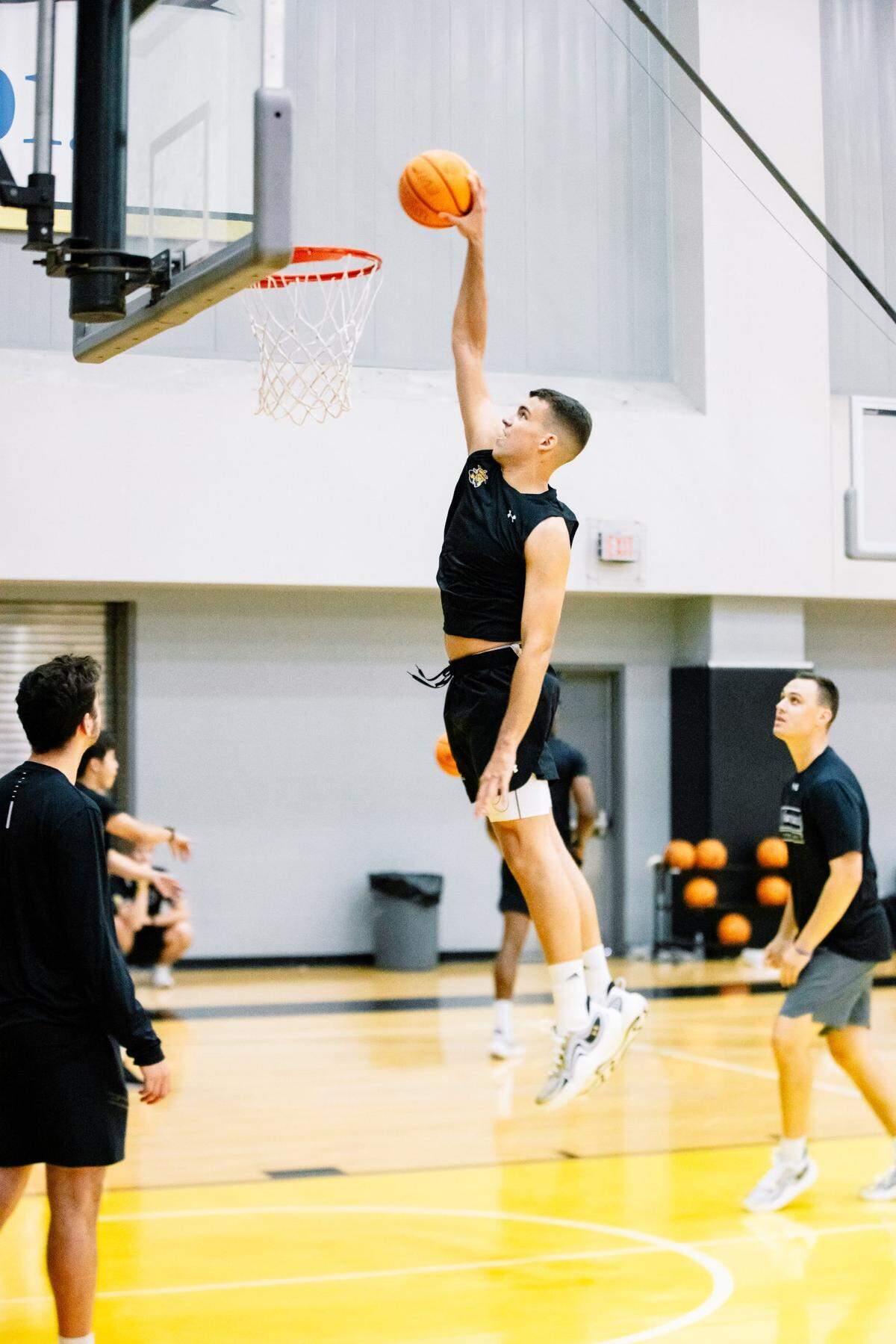 Croatian native Matej Bošnjak has made a strong impression on the Wichita State men’s basketball team since arriving in August.