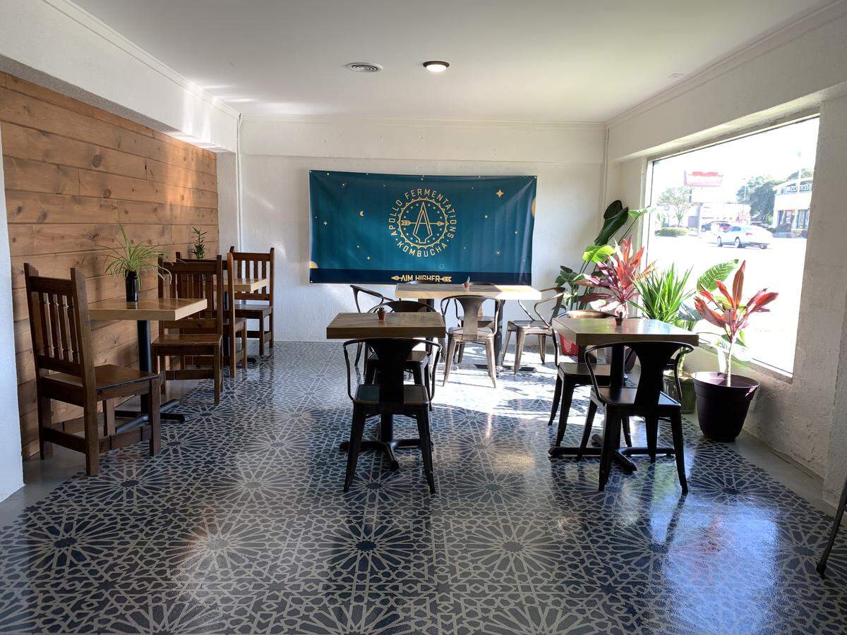 Apollo Fermentations has a sunny new tap room that will be open to visitors on Saturdays each week.
