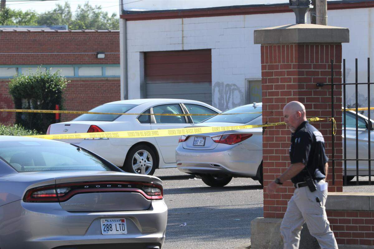Authorities had the parking lot adjacent to City Nightz taped off after a shooting broke out at the nightclub on July 2, 2023.