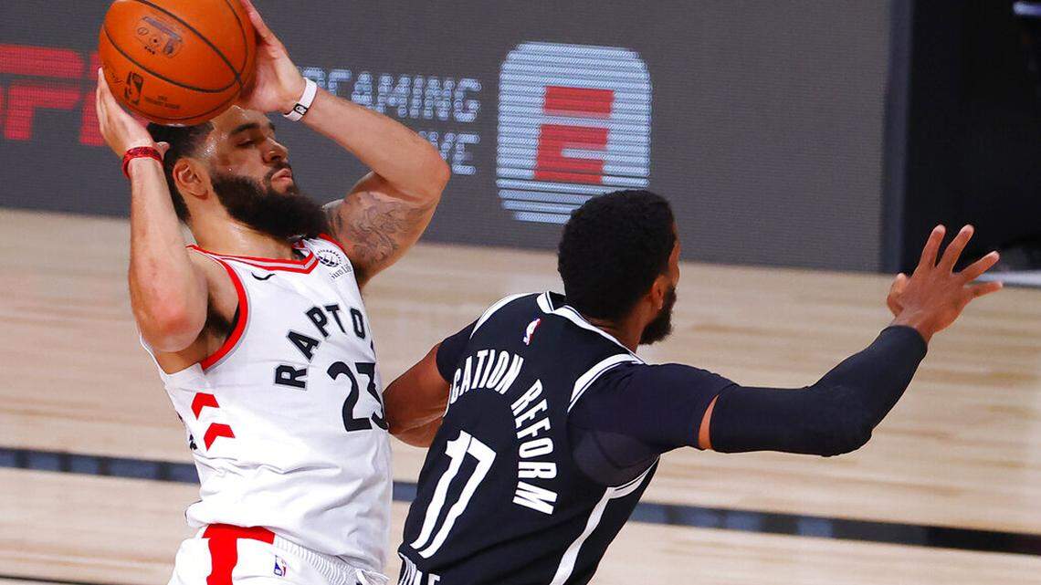 ‘I love you, daddy’: Fred VanVleet reunites with family for first time in two months