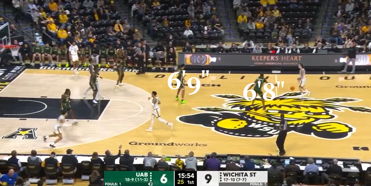 A look at the UAB trap set up.