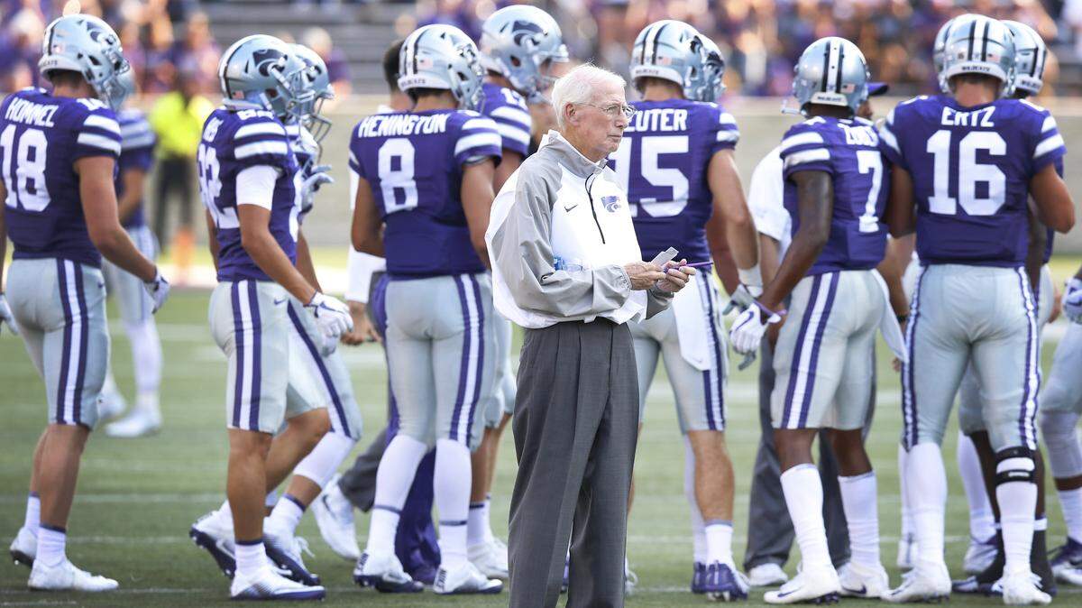 K-State head coach Bill Snyder (September 2, 2017)