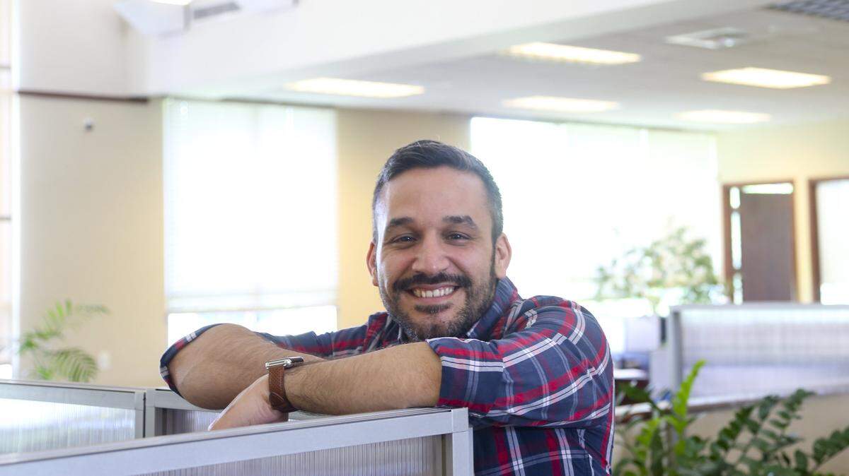 Luis Rodriguez at KeyCentrix in 2018.