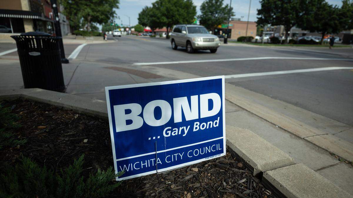 Political yard signs are already starting to appear around Wichita in advance of this August primary election.