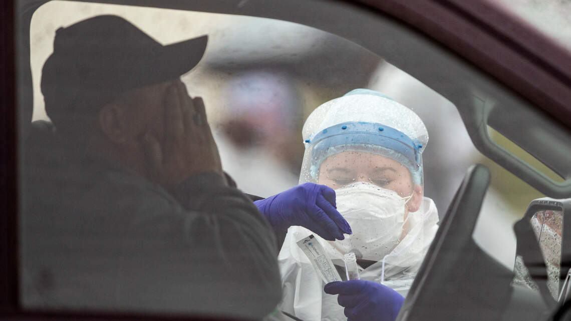 Sedgwick County has 9,773 COVID-19 sampling kits, but it still limits who gets tested