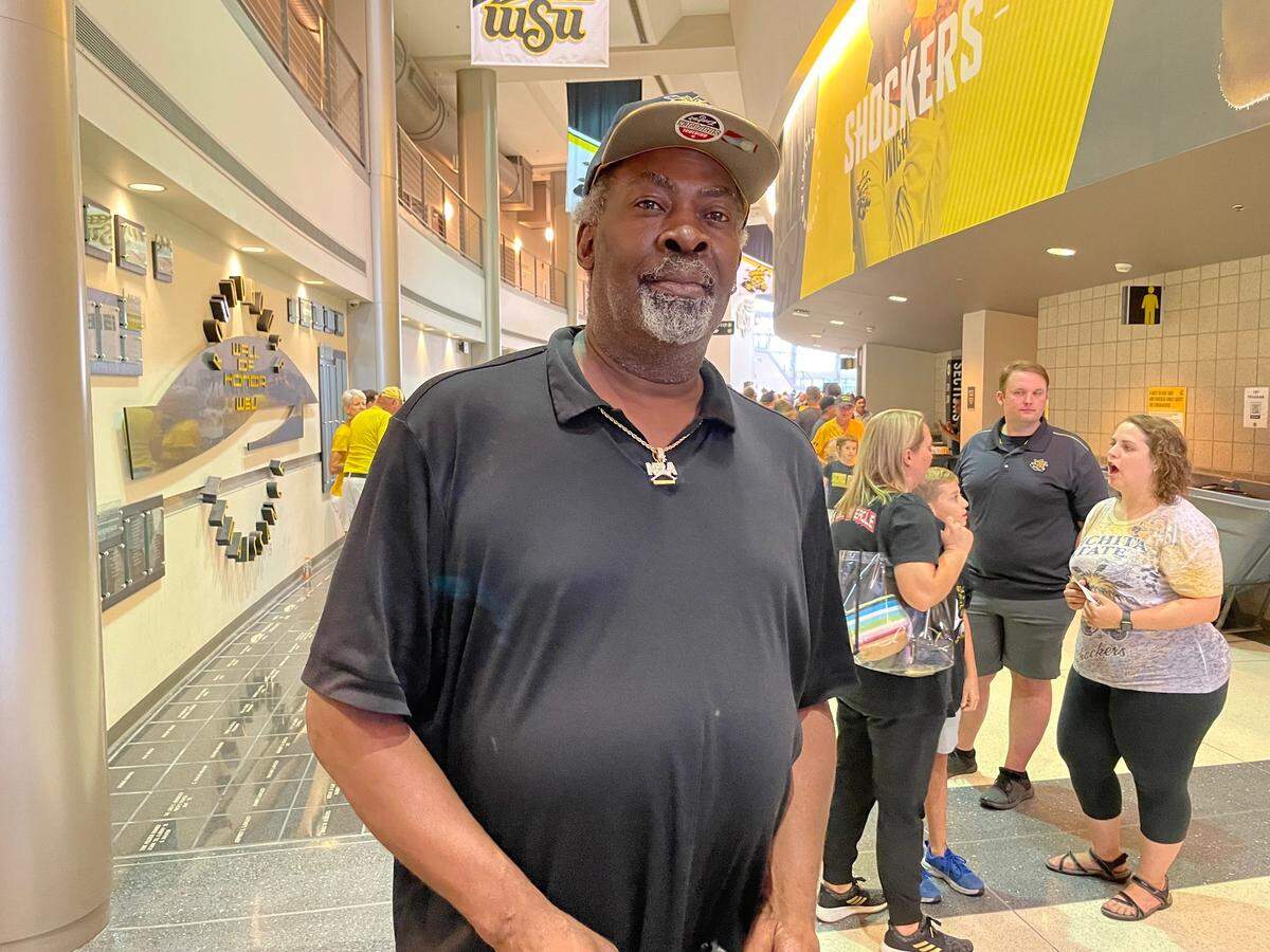 Henry Carr, who played for the Shockers from 1983-87, was one of nearly 50 former Wichita State players who returned for the alumni weekend hosted during TBT.