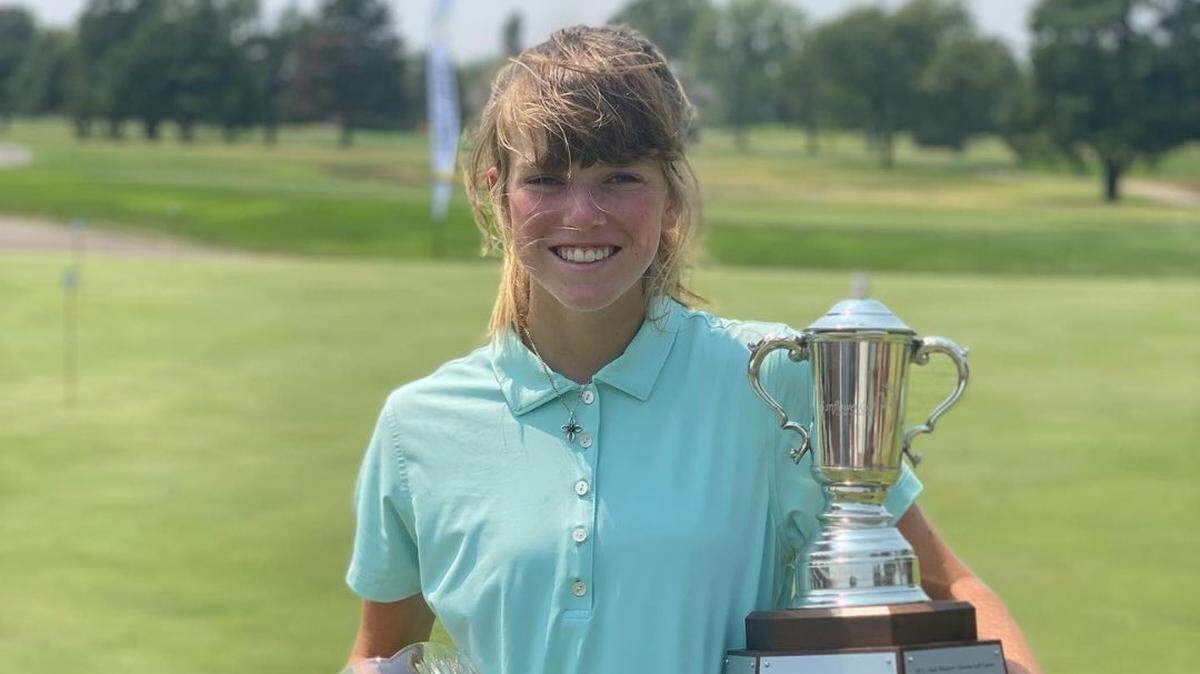 Kapaun Mt. Carmel sophomore Meg Tilma set a course record at Sierra Hills with a 9-under round of 49 on Monday in a season-opening tournament.