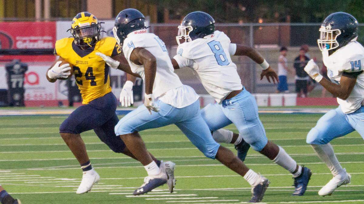 Wichita Northwest junior running back L.J. Phillips rushed for 201 yards and four touchdowns in a dominant 56-0 win over East on Friday night.