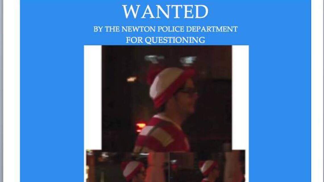 Where is Waldo? He's wanted for questioning by a Kansas police department
