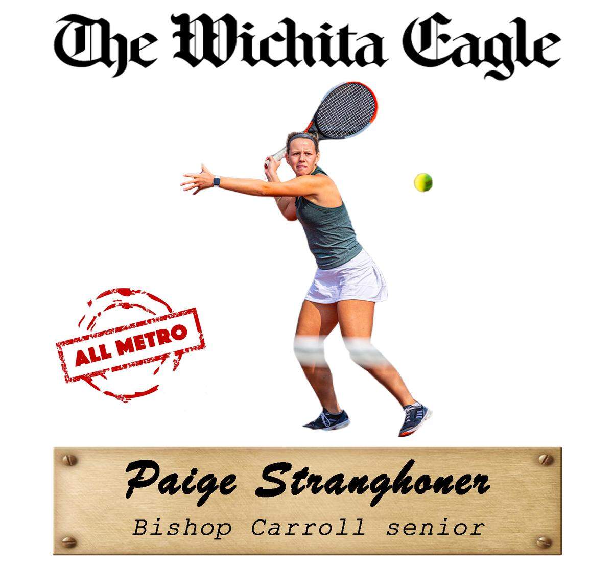 Bishop Carroll senior Paige Stranghoner.