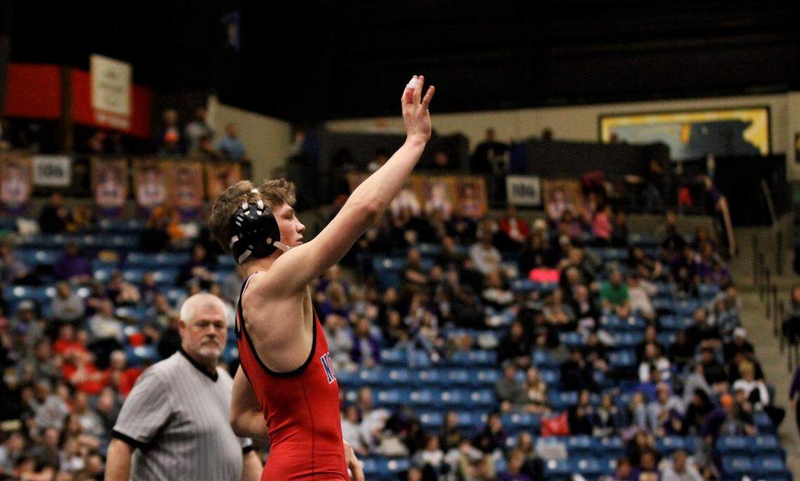 Olathe North’s Keegan Slyter