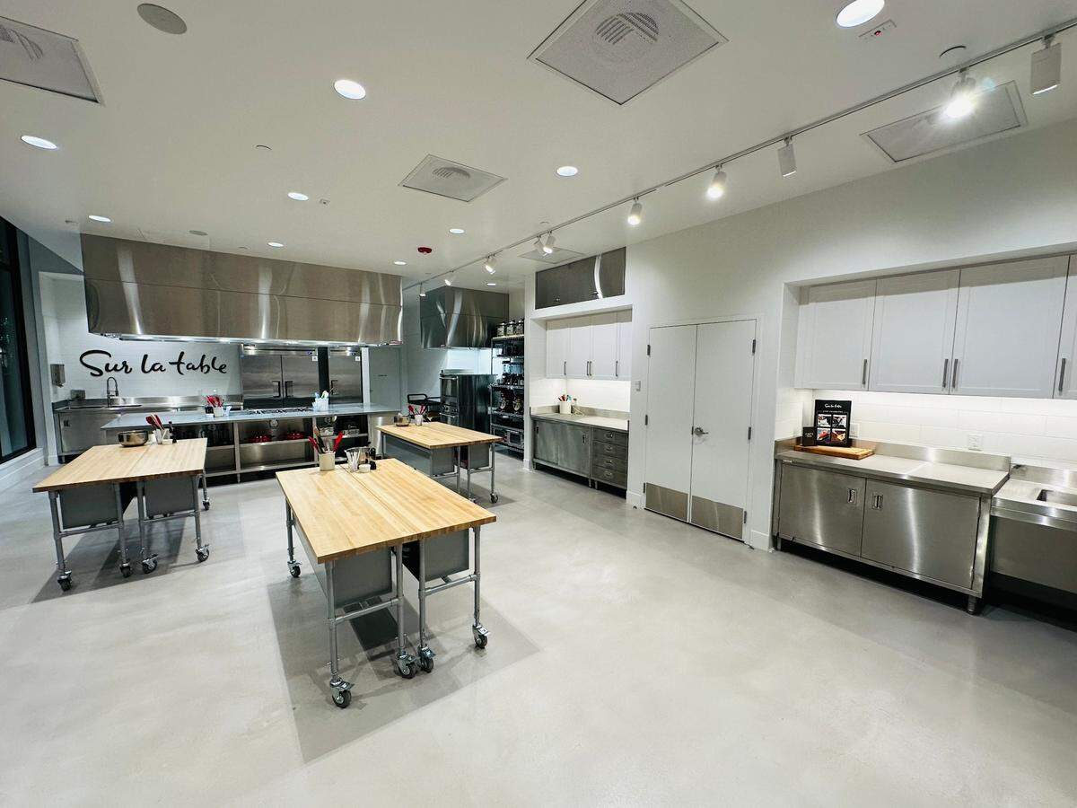 Sur La Table, which is coming to Bradley Fair, bills itself as “the largest non-vocational culinary school in the country.”