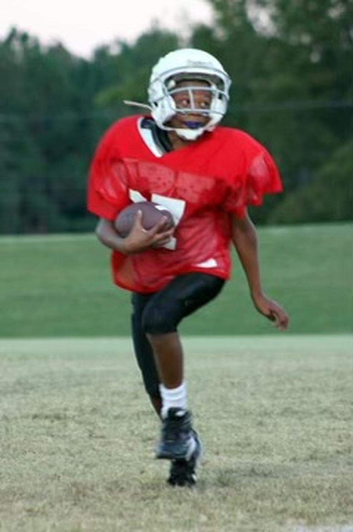 Clarence Jackson was also a standout football player when he was young. He is known as “Monzy” to family and friends, a nickname based on his middle name of Le’Mon.