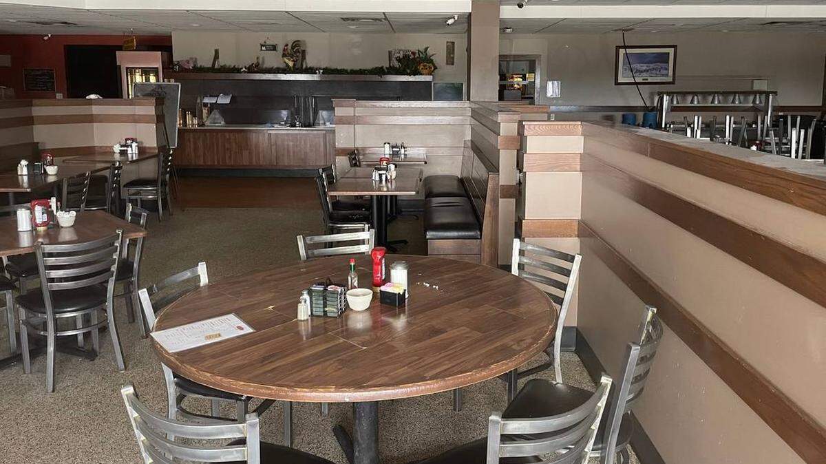 The old Charlie’s Restaurant space at the Newell Travel Center is available for lease.