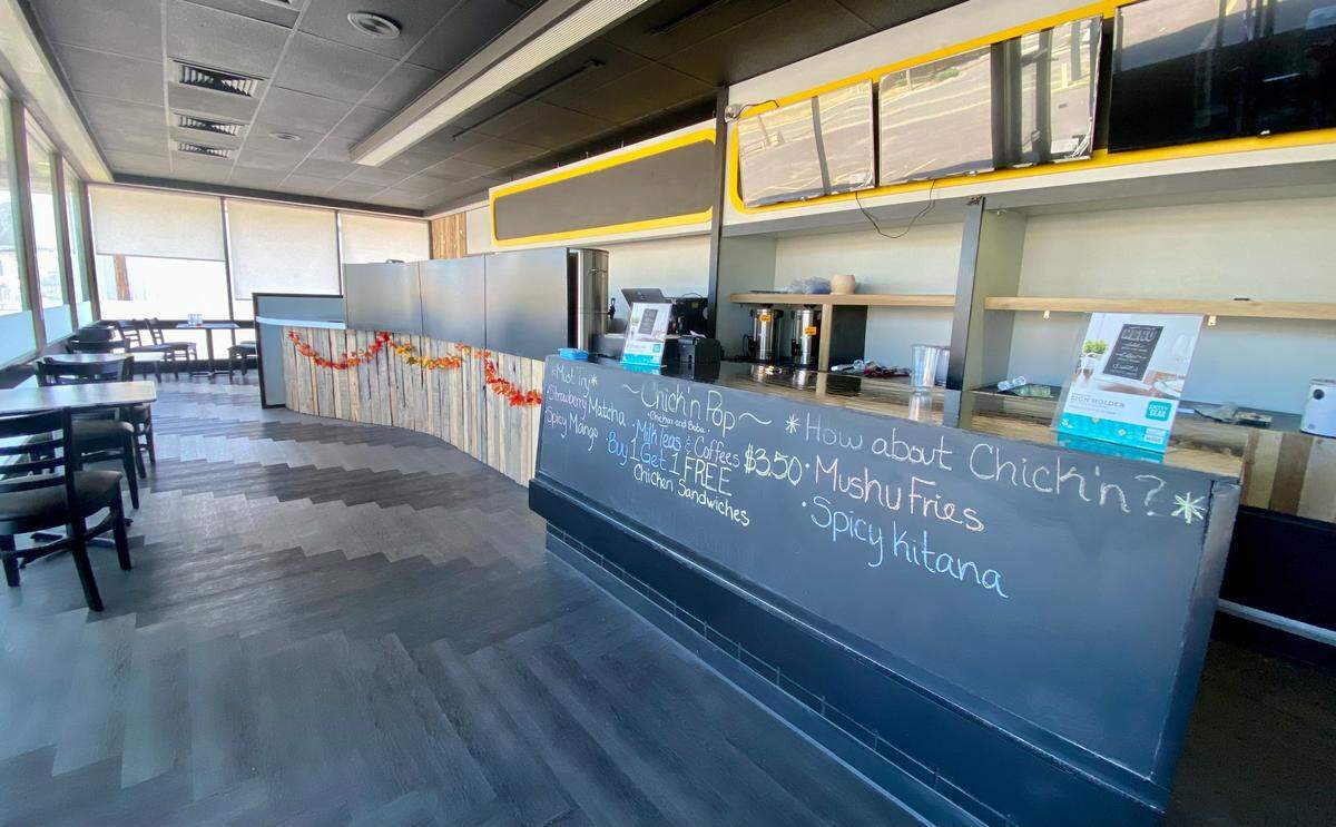 The owners of the soon-to-open Chick’n Pop restaurant renovated the space at 3233 E. Harry that previously was home to Chicago Donuts.
