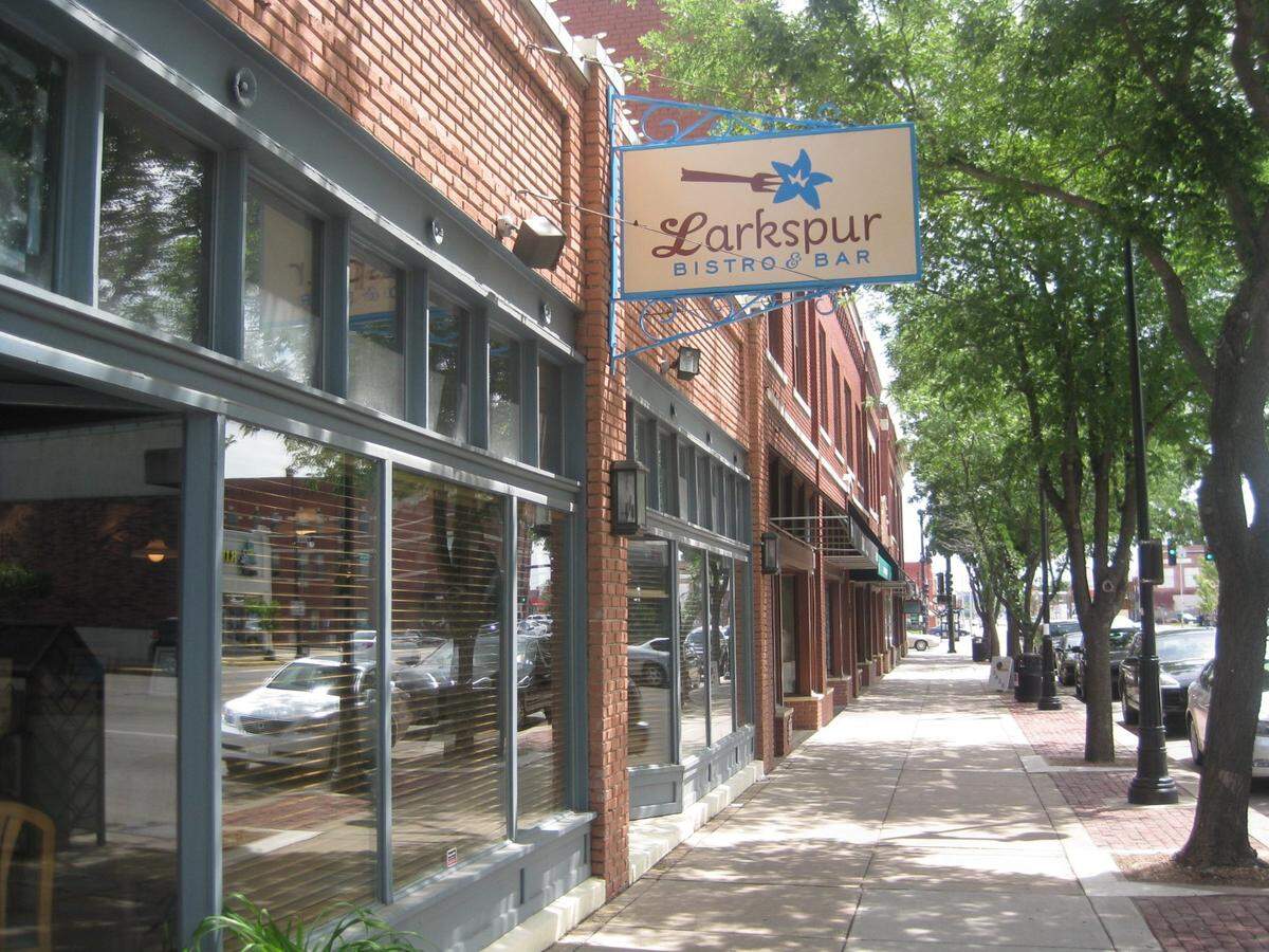 Larkspur is a fine-dining spot near Intrust Bank Arena.