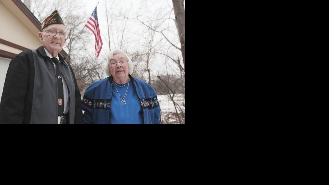 Charley and Thelma Havice do a lot of volunteer work with the VFW. (Jan. 9, 2014)


