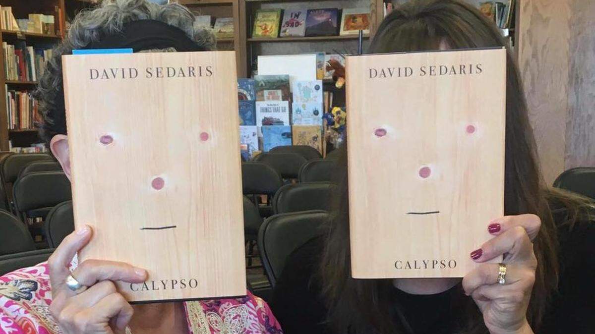 If you’re looking for a book for #ReadICT Category No. 1 — a book with a face on the cover — “Calypso” by David Sedaris is an excellent choice. (Anything by Sedaris also could work for Category No. 3 — a book that makes you laugh out loud.)