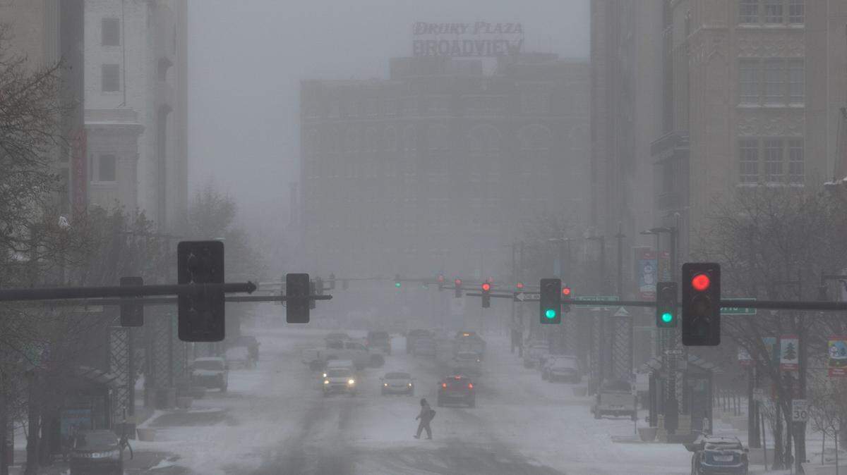 A snow squall emergency was issued by the National Weather Service for Wichita on Thursday morning and winter conditions rapidly worsened. Cold and wind are expected to persist into Friday.