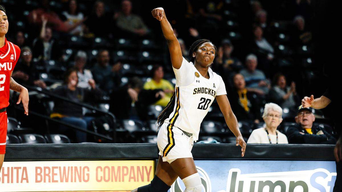 Shamaryah Duncan scored a career-high 18 points in help the Wichita State women’s basketball team erase a 15-point deficit in a 73-65 win over SMU at Koch Arena on Wednesday.