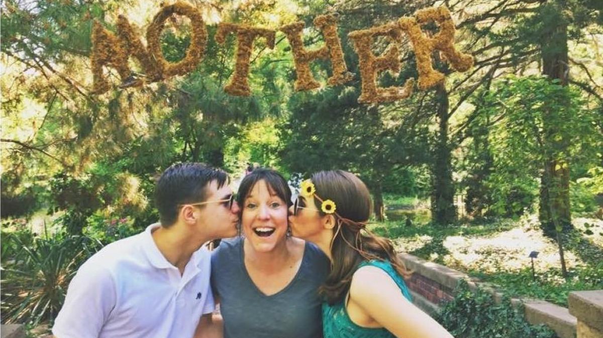 From left: Jack, Suzanne and Hannah Tobias.
