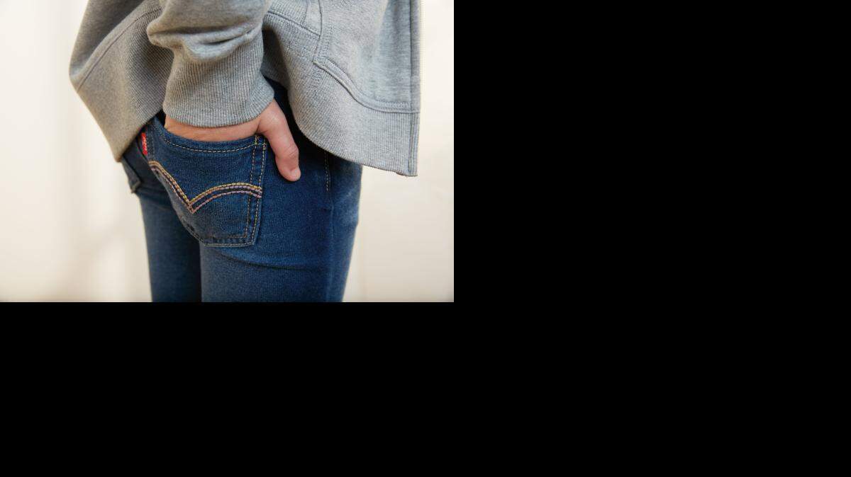 
Levi Strauss’ Knit Jeans are made of stretch cotton knit that look like jeans but feel like sweatpants. Companies, including Levi Strauss, haved created new versions of classic denim that are more “stretchy” and mimic the comfort of sweatpants. 
