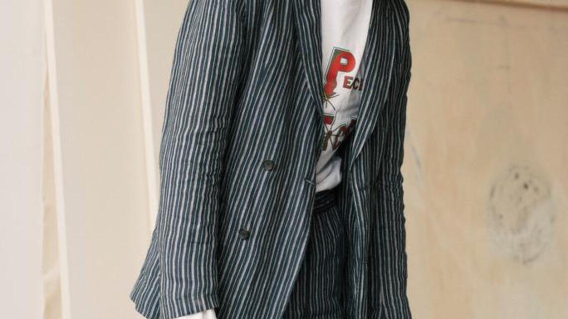 The pinstripe suit: No longer solely for Masters of the Universe
