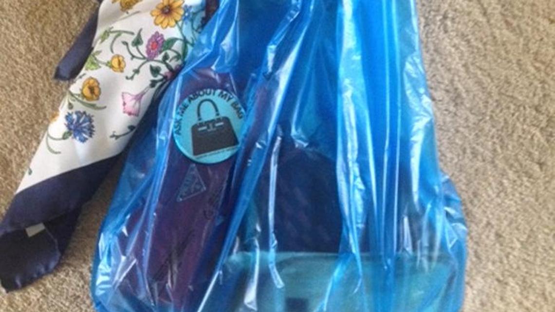 Bonnie Bing: Junior League’s Trash Bag Handbags highlight children’s needs