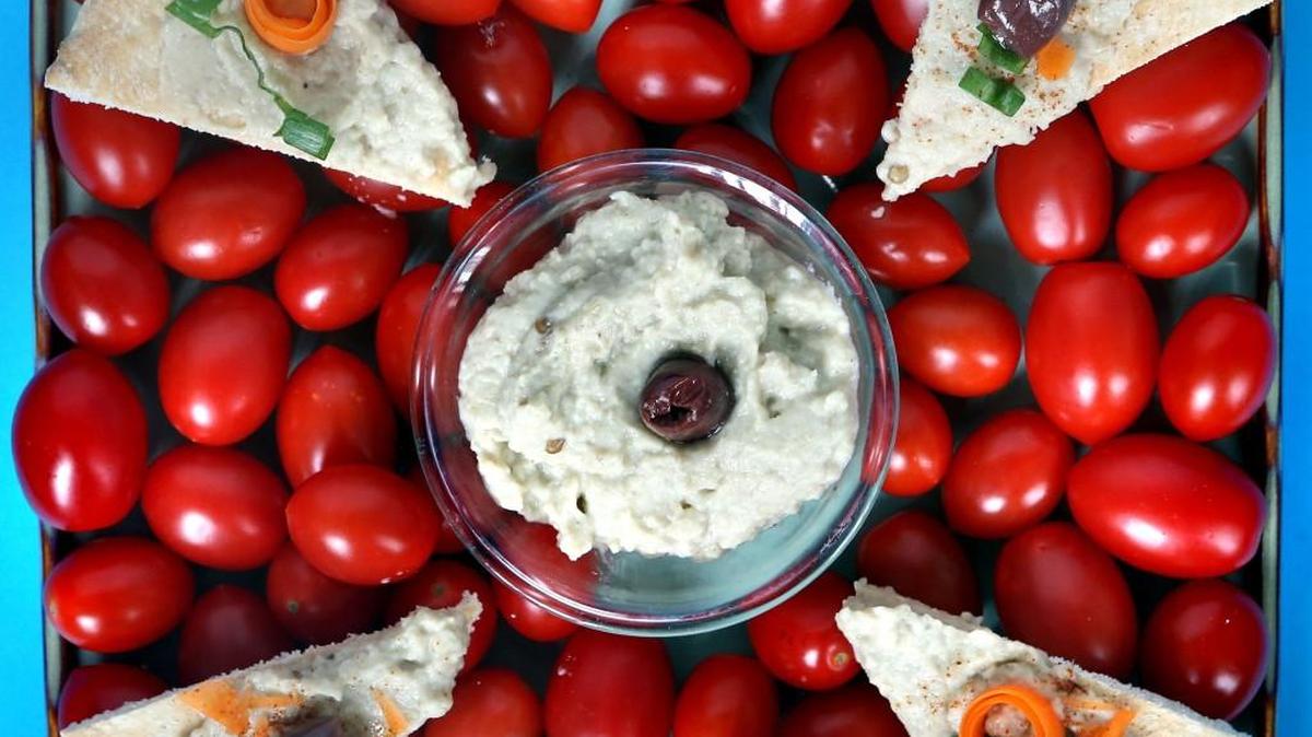Baba ghanoush lets the flavor of summer eggplant shine through.