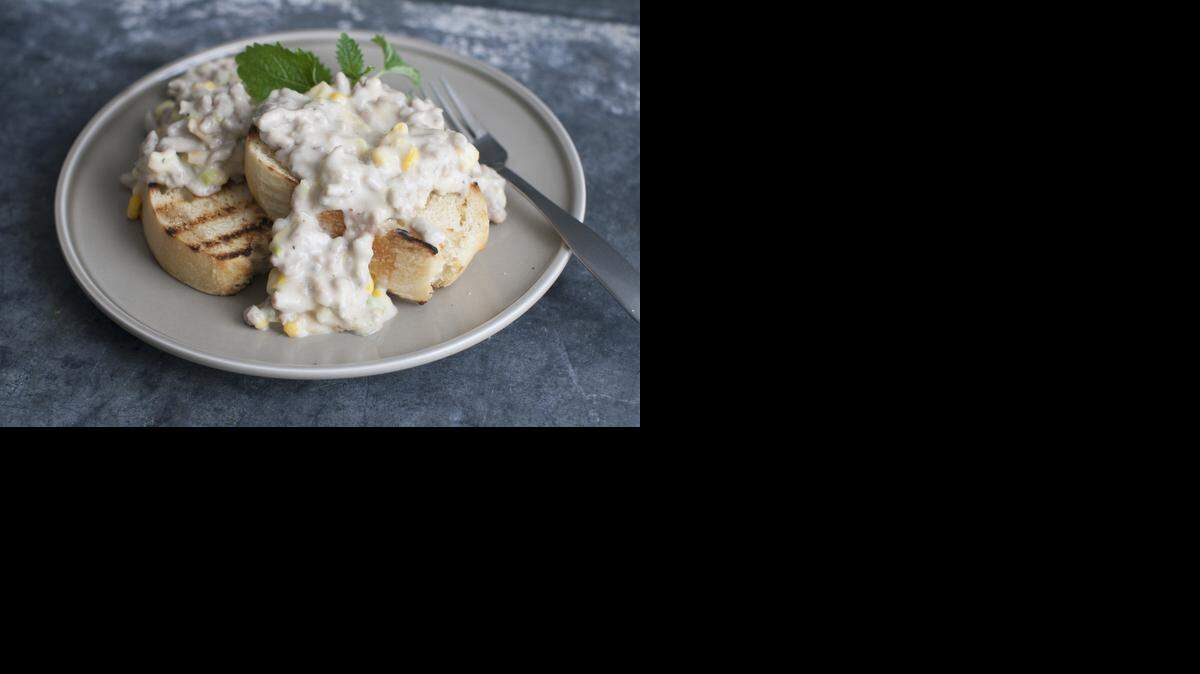 
Sausage and corn gravy
