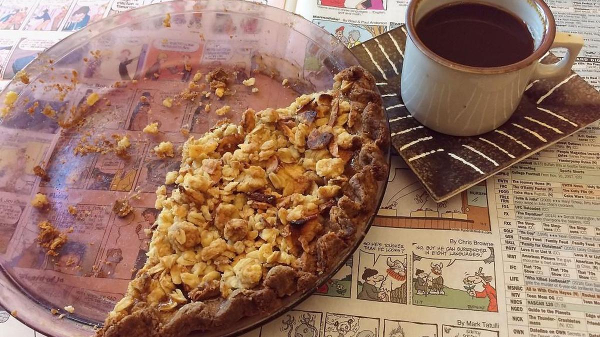 Pear pie gives apple some competition.