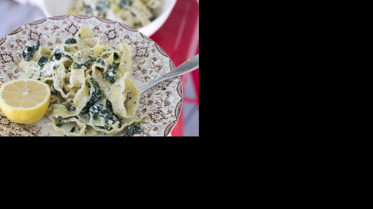 
Spanakopita is an easy, different take on pasta. 
