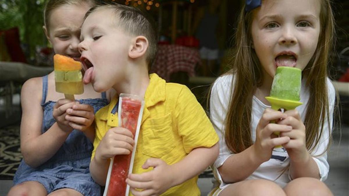Ice pops are easy enough to make at home that little chefs can help out.