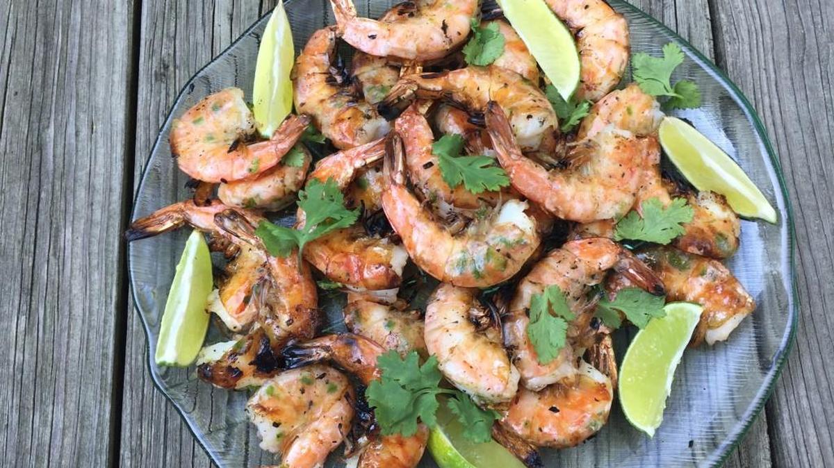 You can double up on the marinade ingredients in this Zesty Garlic Shrimp recipe and serve some on the side once the shrimp are grilled.