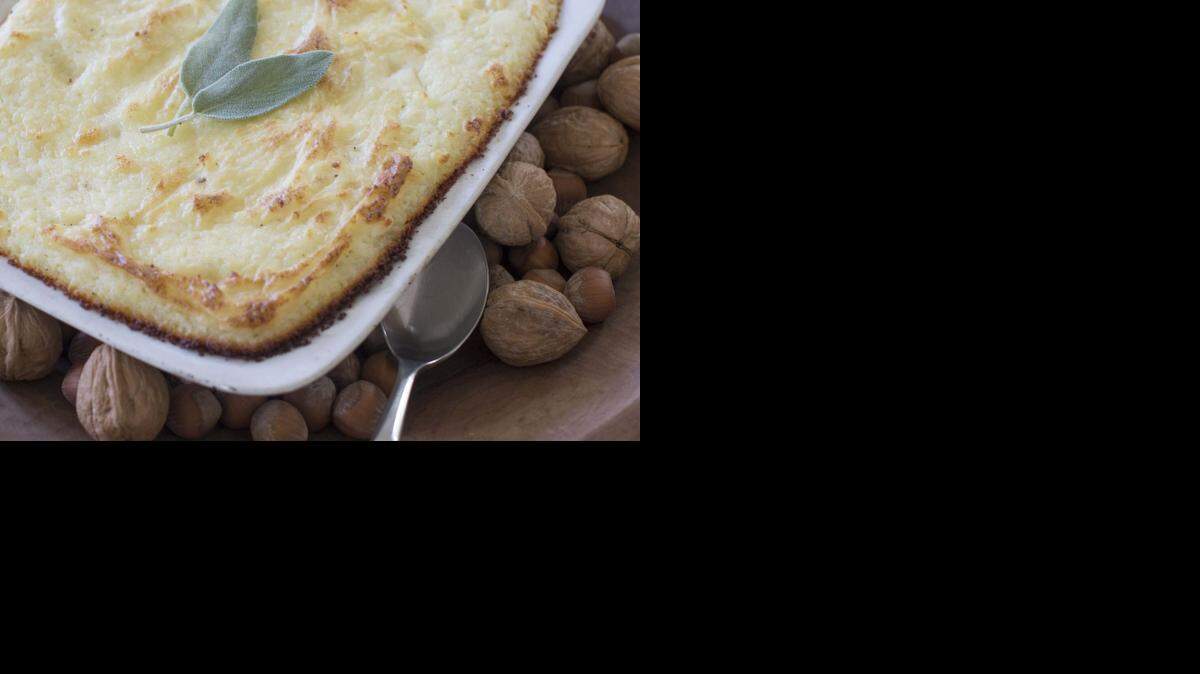 
Make-ahead mashed potato casserole. Restaurant chefs are masters at prepping in advance and firing a dish right before it hits the table. 
