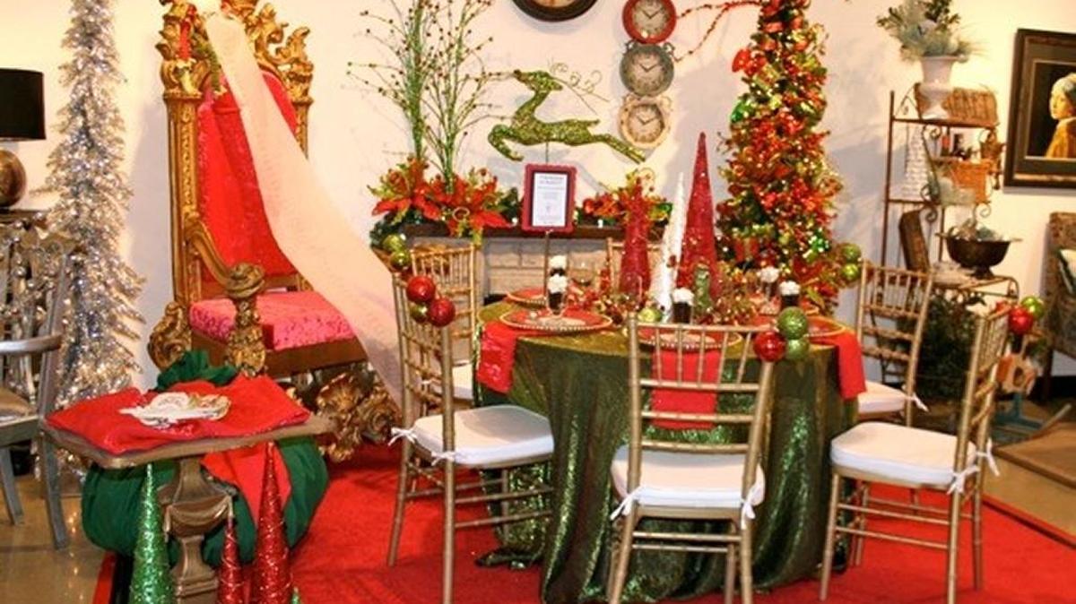 One of the displays at last year’s Holiday Tables at the Wichita Center for the Arts. This year’s event starts Thursday.