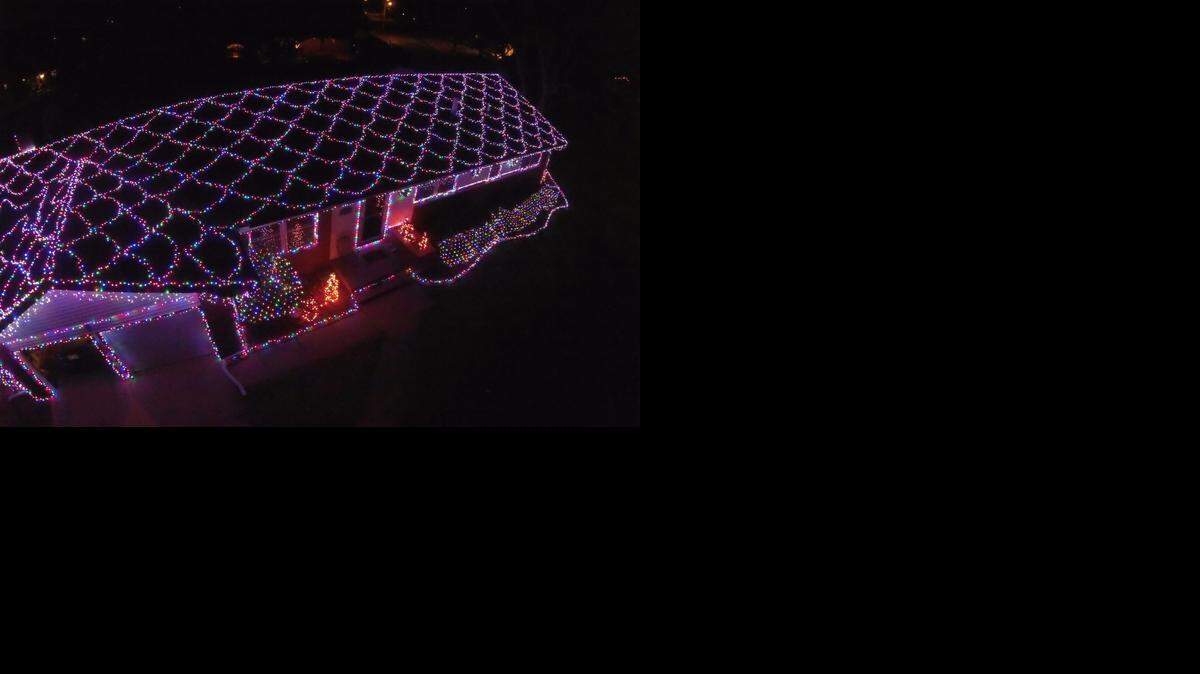 
Brad Moss of Bel Aire was pleasantly surprised when he was able to see his roof handiwork – from the air.
