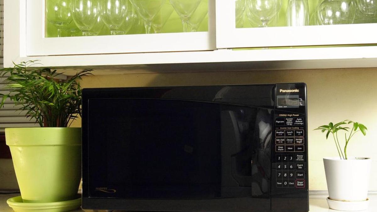 Keeping your microwave splash-free is crucial. Wipe it down once a week and do a deep cleaning twice a month.
