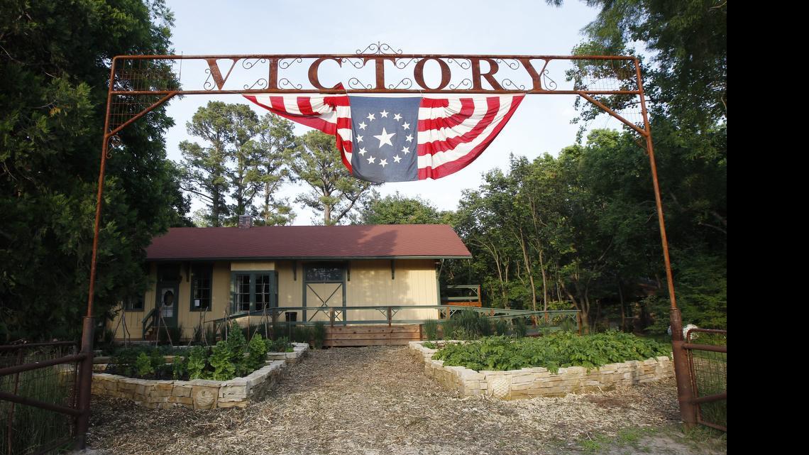 
The Veterans Victory Garden is planted on the south side of the old Oxford depot at the Bartlett Arboretum in Belle Plaine. It will be dedicated Sunday.
