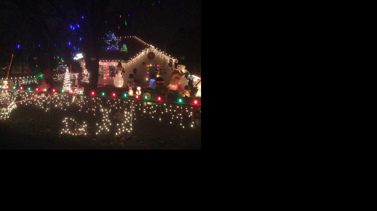 
Christmas lights are an over-the-top answer to the longest nights of the year. These are at 619 N. Goebel, visible from Central east of Webb Road.
