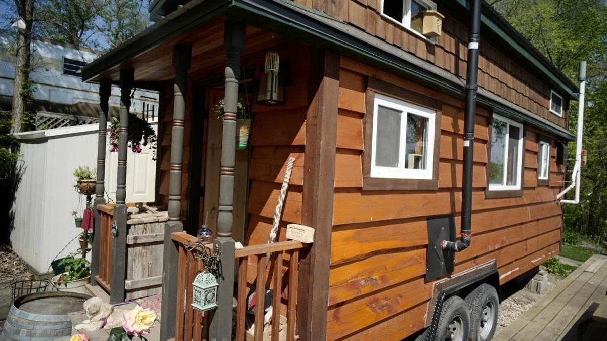 A 260-square-foot tiny house