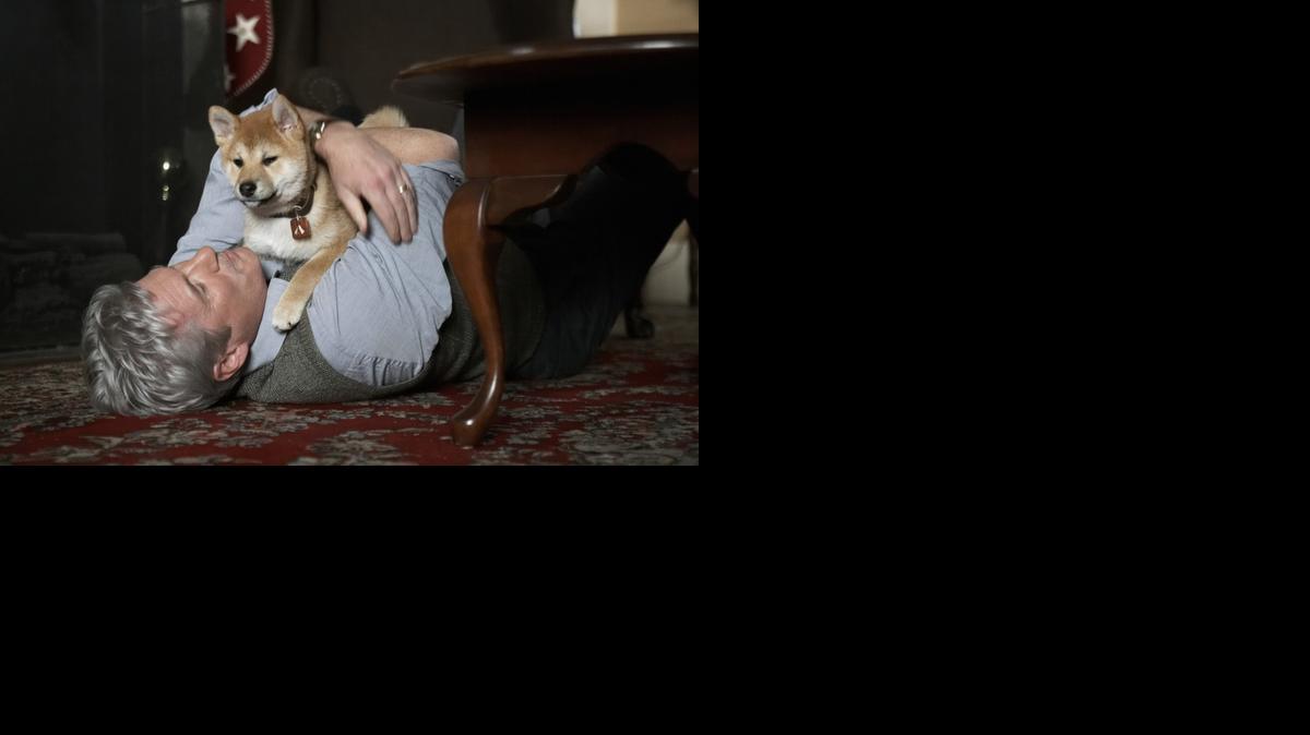 
Richard Gere in a scene from “Hachi: A Dog’s Tale,” one of the films mentioned in the new book “Animal Stars.”
